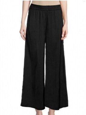 Philosophy Black Wide Leg Dress Pant